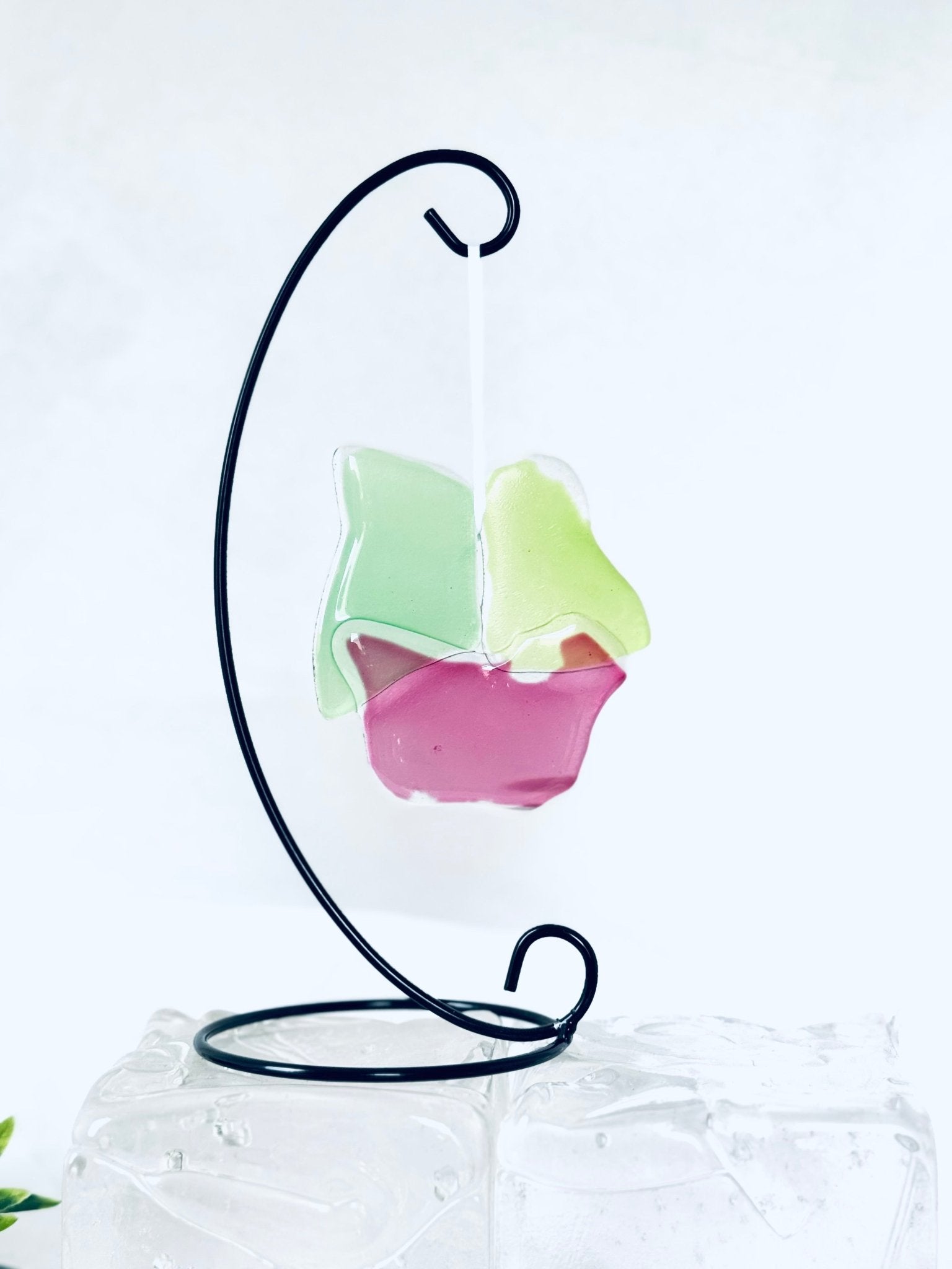 Bateau imparfait en verre recyclé - La Meduse - Verre soufflé