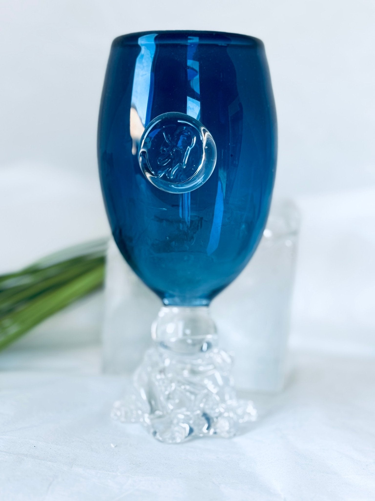 Coupe de verre soufflé Méduse - La Meduse - Verre soufflé
