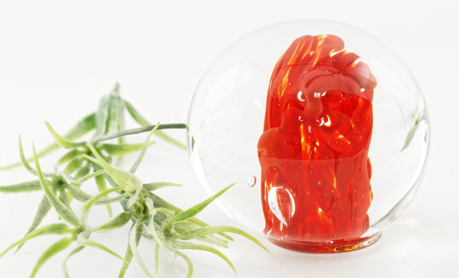 Baguette magique en verre et sortilège - La Meduse - Verre soufflé