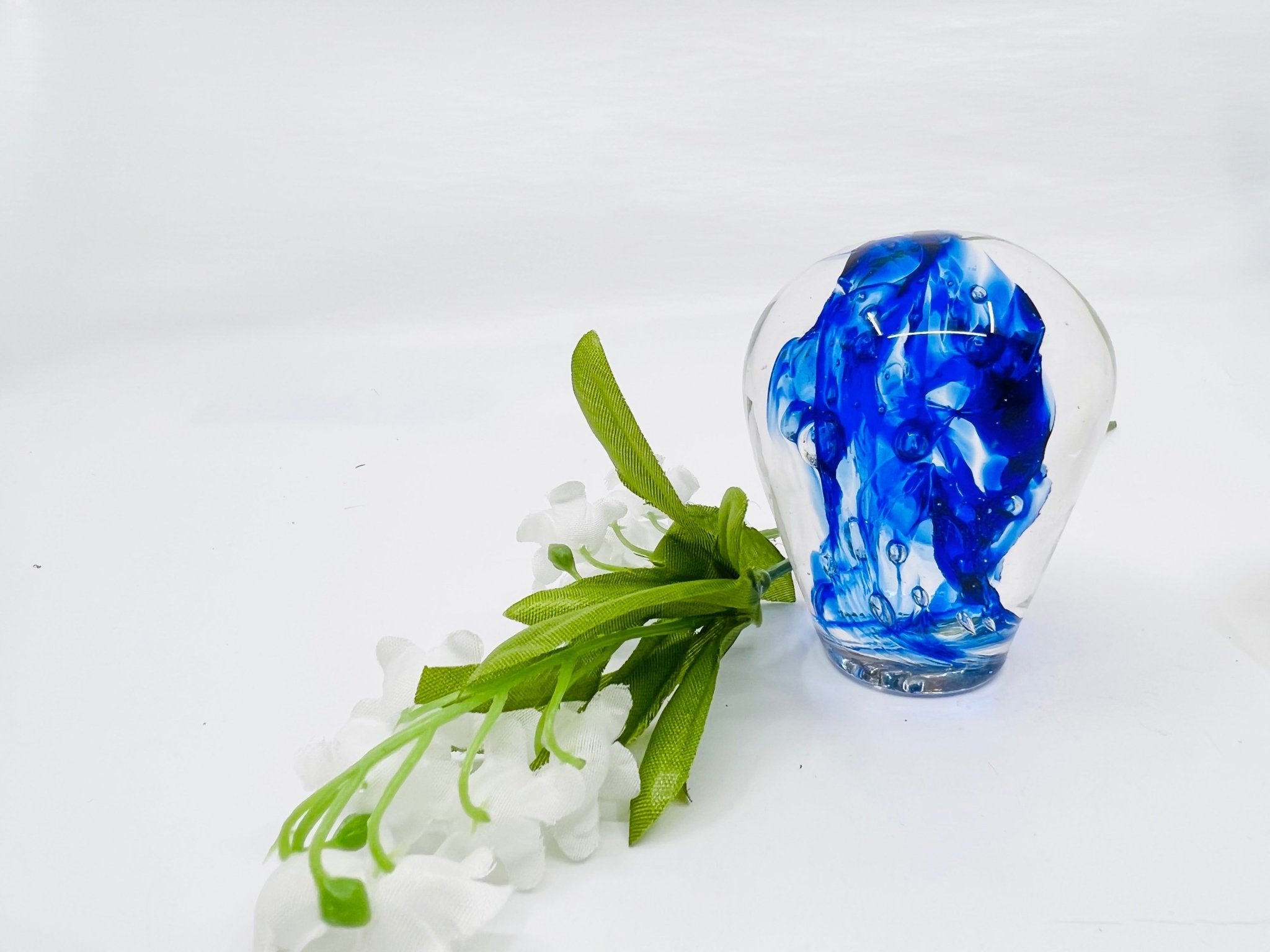 Baguette magique en verre et sortilège - La Meduse - Verre soufflé
