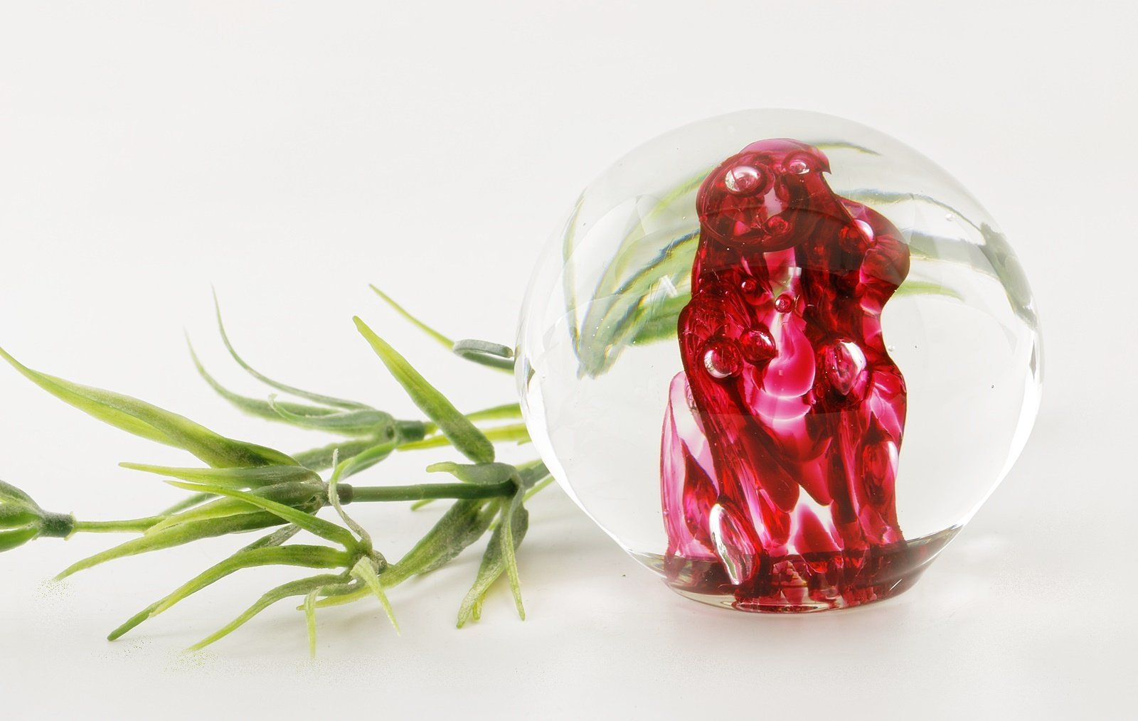 Baguette magique en verre et sortilège - La Meduse - Verre soufflé