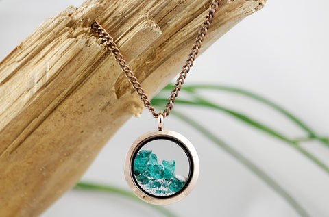 Collier Souvenir Urne Funéraire - Pendentif Lune Et étoile Attrape-rêves Pour Cendres Animaux De Compagnie
