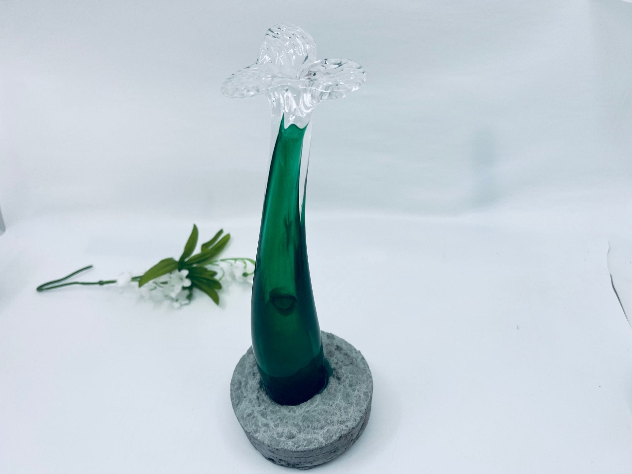 Fleur de verre - La Meduse - Verre soufflé